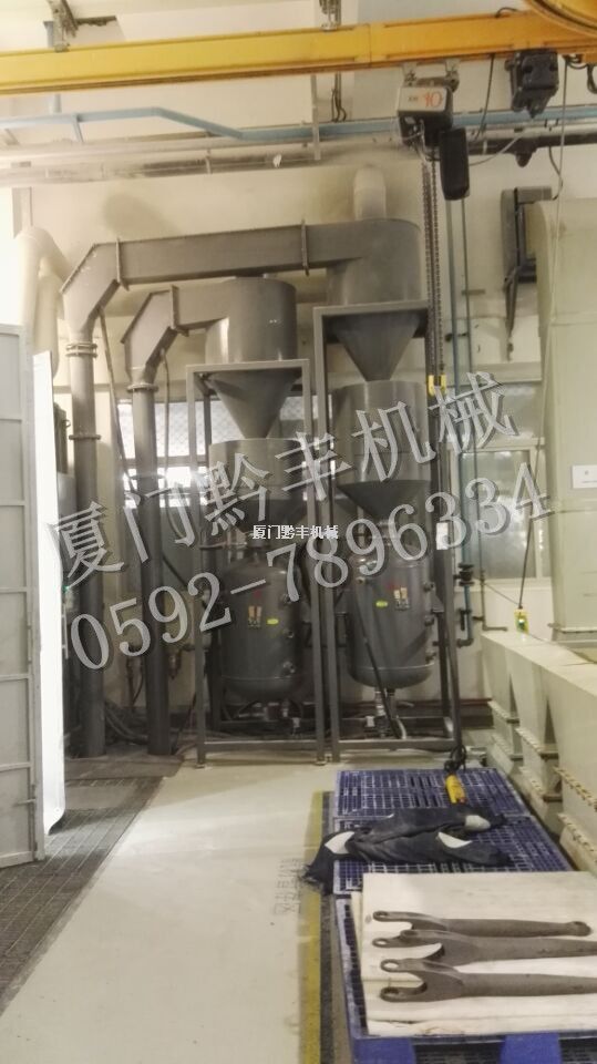全自動連續(xù)式噴砂房